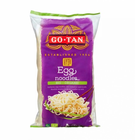 GO-TAN økologiske eggnudler, 250g