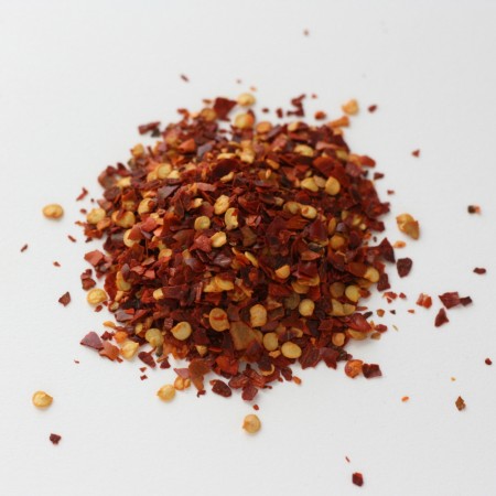 Chili knust/flak økologisk 100g, løsvekt