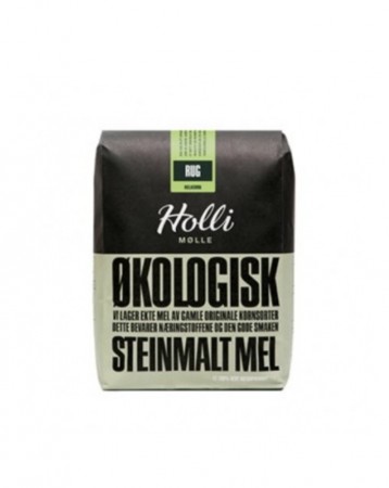 Holli mølle rug helkorn 1 kg (BF: 20.01.26)