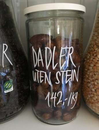 Dadler uten stein, økologisk 250g