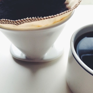 Kaffefilter str 02 til Hario V60, 2 pk økologisk bomull fra Coffeesock