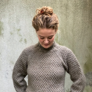 Strikkeoppskrift "TRØFFELSWEATER " NORSK - Knitting for Olive