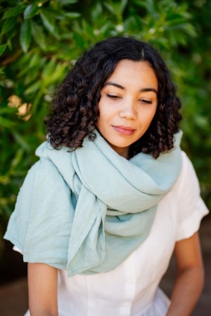 Palisandra Shawl, Mint tea, Son de Flor