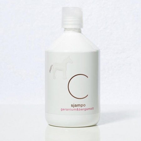 Sjampo/shampoo geranium & bergamott 500ml, C Soaps