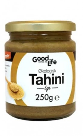 Lys tahin, goodlife, 250g, økologisk