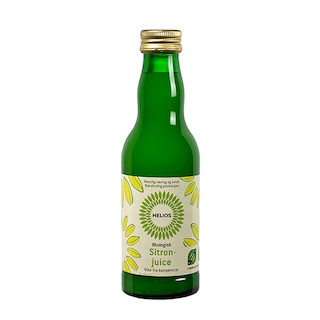 Sitronjuice, økologisk fra Helios, 200 ml