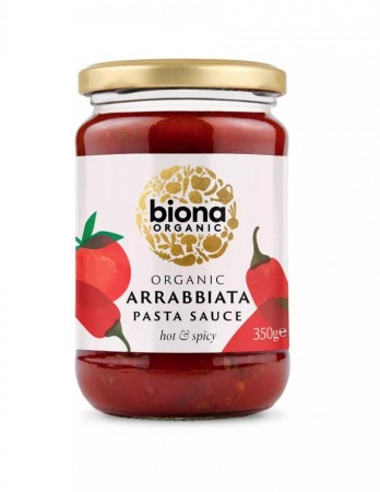 Biona arrabbiata pastasaus, 350g, økologisk