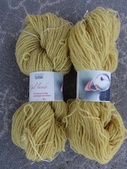 Lofoten Wool - Gul Lunde, 3 trådet 3 stk  ( 2 stk igjen på lager)