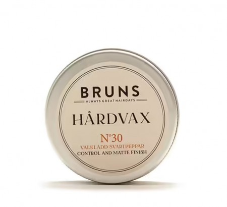 BRUNS Hårvoks 30 - Sort pepper 50ml, økologisk