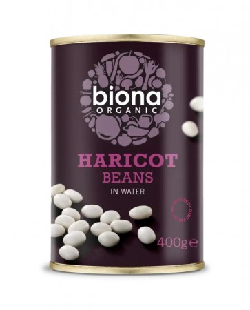 Haricot beans, hagebønner fra Biona, 400 g