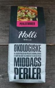 Økologiske middagsperler av emmer, Holli Mølle, 0,5 kg