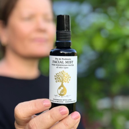 Pre & probiotisk facial mist, den lile juicefabrikken