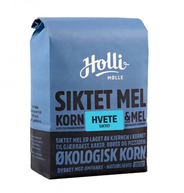 Siktet, økologisk hvetemel 