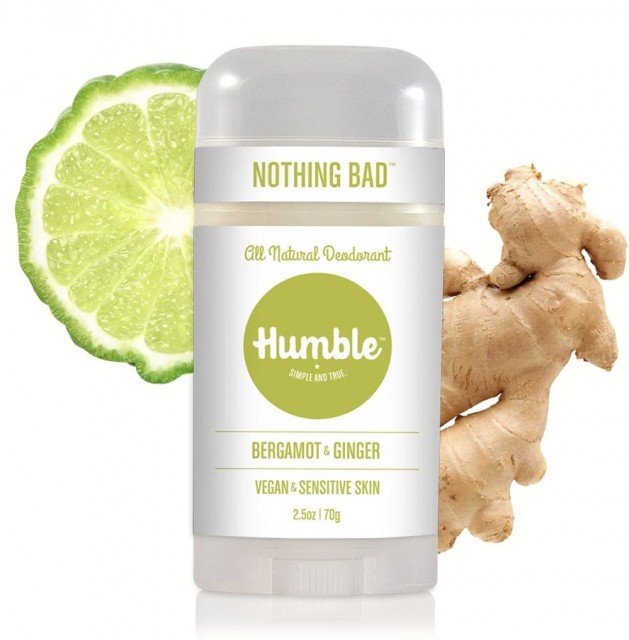 Humble Deodorant Vegansk for sensitiv hud - Bergamot & Ginger inspo