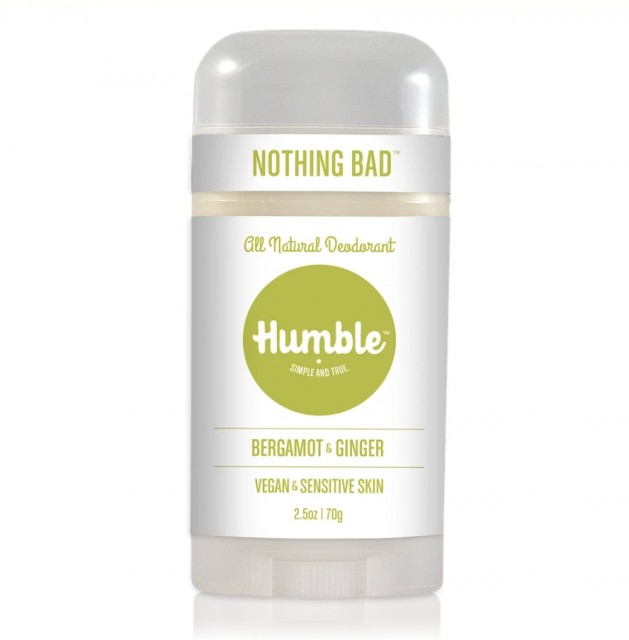 Humble Deodorant Vegansk for sensitiv hud - Bergamot & Ginger produkt forside