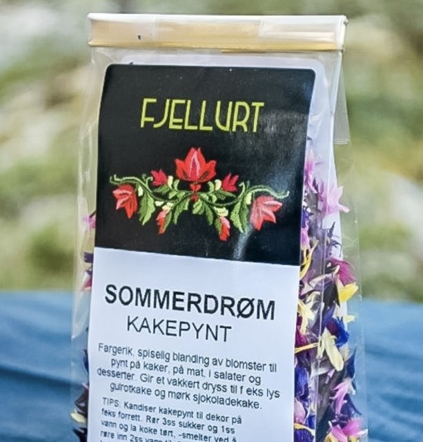 Kakepynt sommerdrøm 